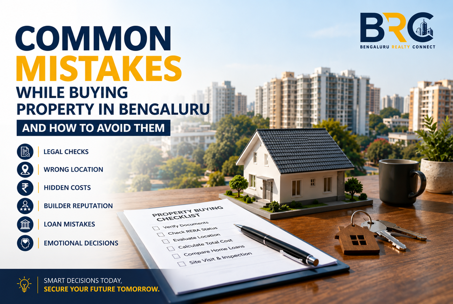 Common Mistakes While Buying Property in Bengaluru (And How to Avoid Them)